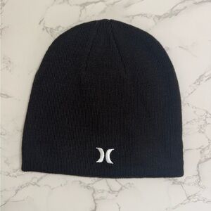Hurley Classic Black Knit Beanie NWOT